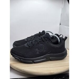 Mens 8 4E - Under Armour Charged Assert 10 Athletic Sneakers Black - EXTRA‎ WIDE
